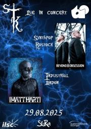 Schwarzer Tanz im Keller live in Concert -  Beyond Obsession und Matthart